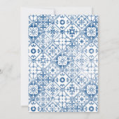 Invitation Squeeze | Fête des mariées méditerranéenne au citr (Dos)