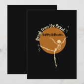 Invitation Squelette dansant BFTG  (Devant / Derrière)