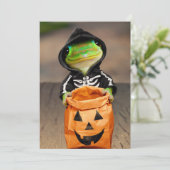 Invitation Squelette de gecko (Debout devant)
