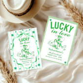 Invitation ST patrick Lucky Bachelorette Party
