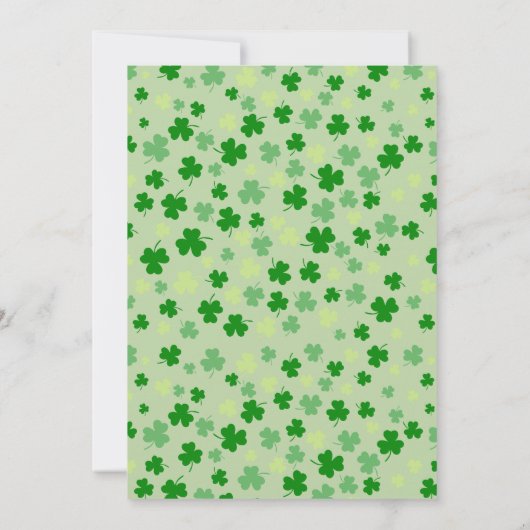 Invitation St. Patrick’s Day 1st Birthday (Dos)