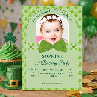Invitation St. Patrick’s Day 1st Birthday