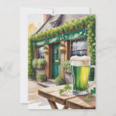 Invitation St Patrick’s Day Bar Pub Party (Dos)