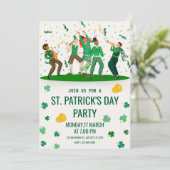 Invitation St. Patrick’s Day Party (Debout devant)