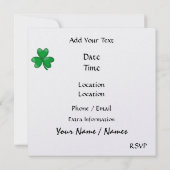 Invitation St Patrick - SRF (Dos)