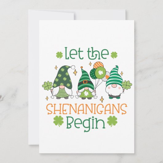 Invitation St Patricks Day Celebration Party (Devant)