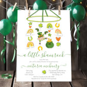 Invitation St. Patrick's Day Petit Baby shower Shamrock
