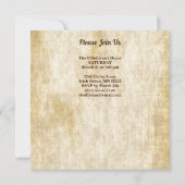 Invitation St Patrick's Party Irish Child Pot of Gold Carré (Dos)