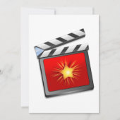 Invitation Star Clapper Board (Devant)