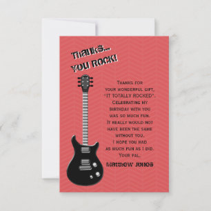 Invitation Star de Rock à la Guitare