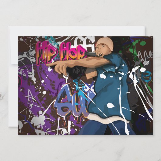 Invitation Star du Hip Hop (Devant)