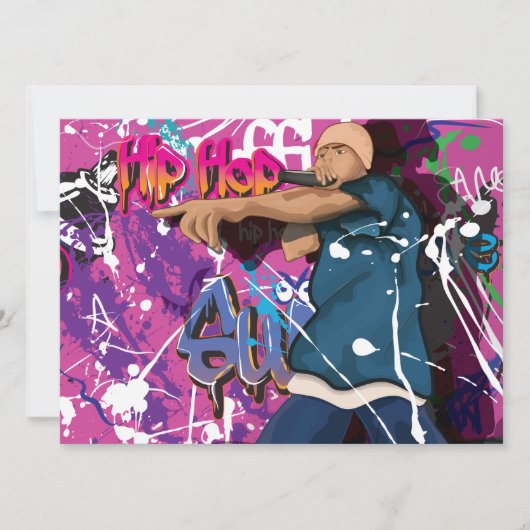 Invitation Star du Hip Hop (Devant)