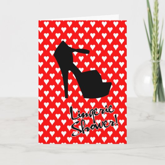 INVITATION STAR HAUT NIVEAU - PUMP IT UP LINGERIE DOUCHE (Devant)