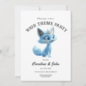 Invitation Star Whisper Fox – Keeper of Crystal Light. (Devant)