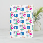 Invitation Starburst Geometric (Debout devant)