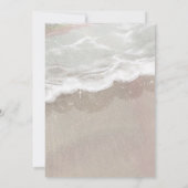 Invitation Starfish and Shells Tropical Beach Bridal Shower (Dos)