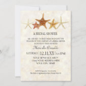 Invitation Starfish Nautilus Scallop Sea Shell Motif moderne (Devant)