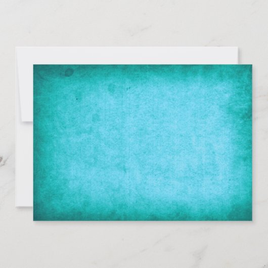 Invitation Starfish plage turquoise douche couple mariage (Dos)