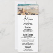 Invitation Starfish sur une plage de sable Photo (Devant)