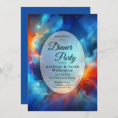 Invitation Starlight Fusion of Fire and Ice Restaurant Dinner (Devant / Derrière)