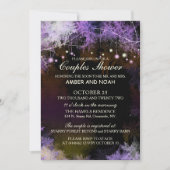 Invitation Starry Soir Forêt Mariage Couples Douche (Devant)
