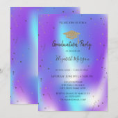 Invitation Stars Confetti Grad Casquette Holographique Grad G (Devant / Derrière)