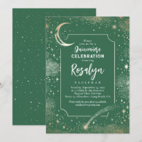 Stars d'or céleste et Quinceanera nocturne de la l