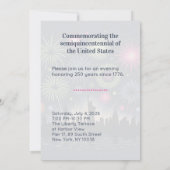 Invitation Stars, Sparks & 250 Years New York Celebration (Dos)