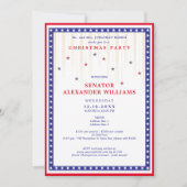 Invitation Stars & Stripes American Flag Holiday Fundraiser (Devant)