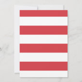 Invitation Stars Stripes et Vibes d'été 4 juillet (Dos)