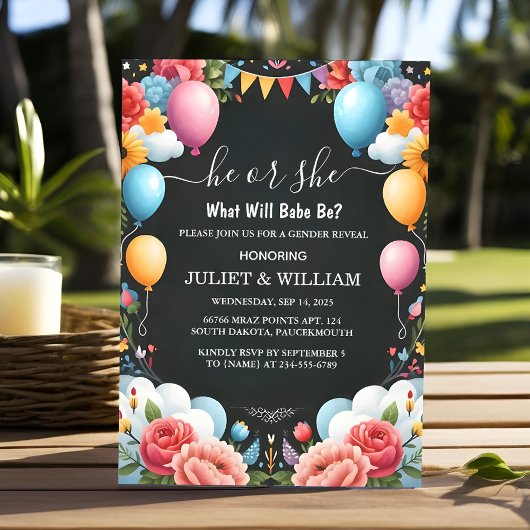 Invitation Stash Fun Cloud Famille En Espagnol Genre Reveille