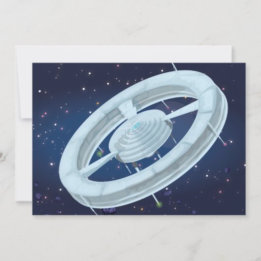 Invitation Station spatiale soviétique (Devant)