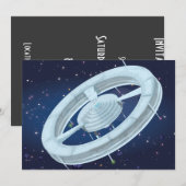 Invitation Station spatiale soviétique (Devant / Derrière)