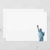 Invitation Statue de la liberté (Devant / Derrière)