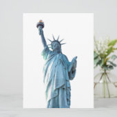 Invitation Statue de la liberté (Debout devant)