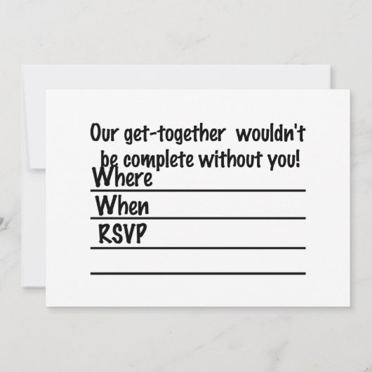 Invitation Statue de la Liberté avec feux d'artifice pour 4 j (Dos)