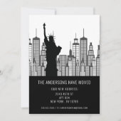 Invitation Statue de New York de l'Faire-part de la liberté (Devant)