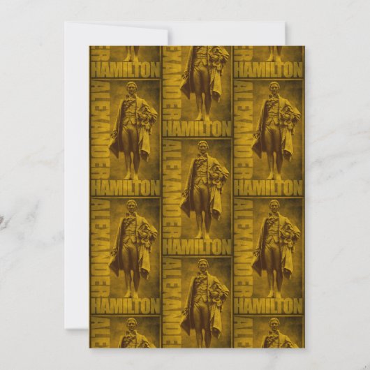 Invitation Statuesque Alexander Hamilton (Dos)
