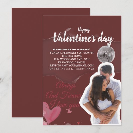 Invitation Staying Soft Together (Devant / Derrière)