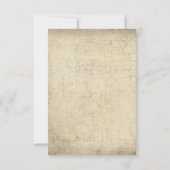 Invitation Steampunk Enregistrer la date Annonce (Dos)