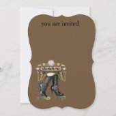 Invitation Steampunk Fashion Party (Dos)