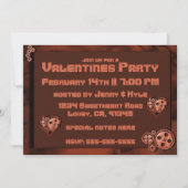 Invitation Steampunk Valentines (Devant)