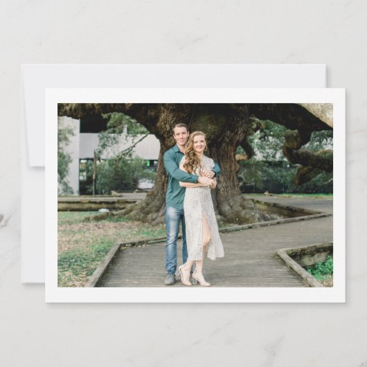 Invitation STELLA Photo Enfance Enregistrer la date Annonce (Dos)