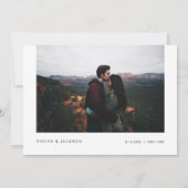 Invitation STELLA Photo Enfance Enregistrer la date Annonce (Dos)