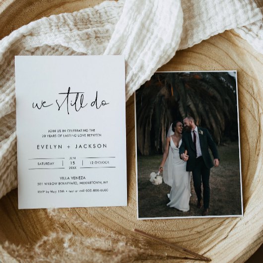 Invitation STELLA Rénovation Minimale De Vow Nous Le Faisons 