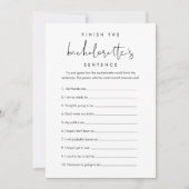 Invitation STELLA termine le jeu de mots de la Bachelorette (Devant)