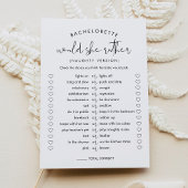 Invitation STELLA Voudrait Elle Plutôt Naughty Bachelorette J