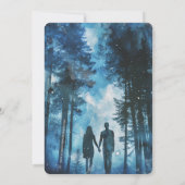 Invitation Stellar Love Couple Mariage (Dos)