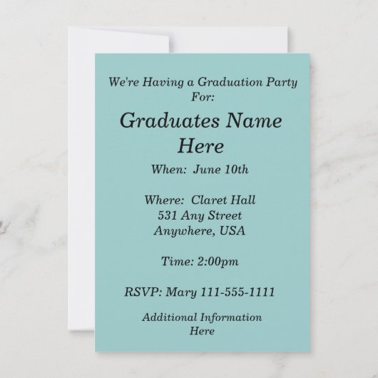 Invitation Stéthoscope 2013 d'invitations d'obtention du (Dos)