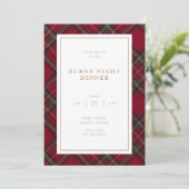 Invitation Stewart Tartan (Debout devant)